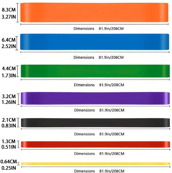 Rubber band for training